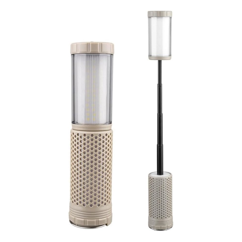 Olmecs Multifunctional Camping Light–Rechargeable Lantern with Warm and White LED