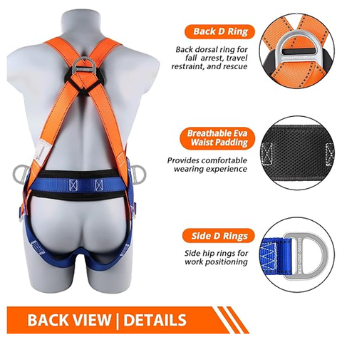 Olmecs Mens Safety Harnesses 2 Safety Harnesses (pack of 1)
