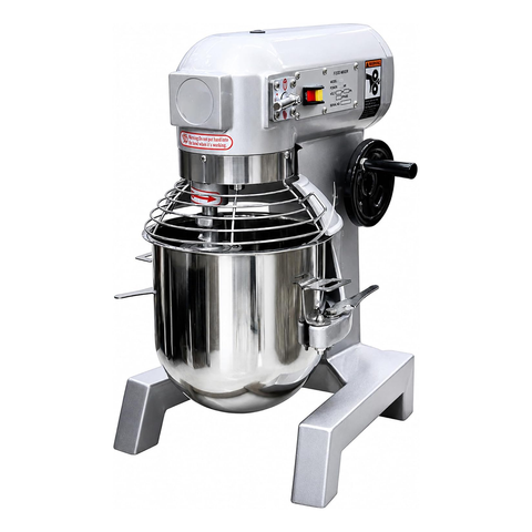 Olmecs Commercial Dough Mixer Food Cake Bread Hook Beater Whip Commercial Planetary Mixer Stand 3 Speed 3 in 1 Electric Food Mixer with Spiral Dough Hook (10 Liters)