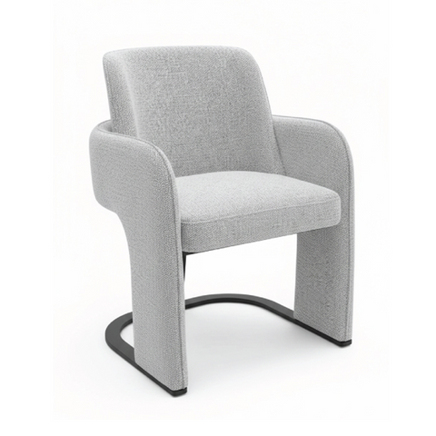 Olmecs  Premium Bouclé Upholstered Armchair Furniture  JP1585