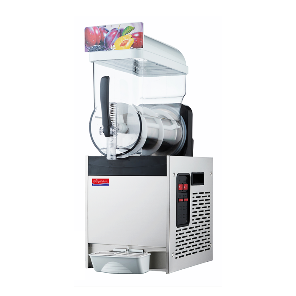 Royal Best 15Ltr Commercial Slushy Machine Maker, -3~-2℃ Slushie Maker Machine Ice Slush Frozen Juice Smoothie Drink Maker,