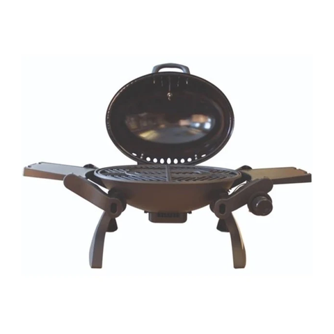 Olmecs Camping Grill Gas Stove Folding BBQ Stove For Camping Kitchen BBQ Cooking