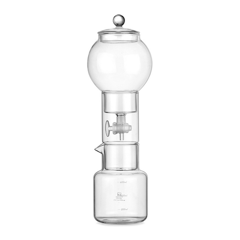 Olmecs 600ml Hand Brewed Cold Brew Coffee Maker Set Glass Drip Ice Coffee Maker for Cold Brew & Tea
