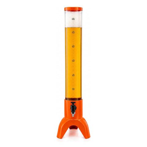 Olmecs Premium LED Light Juice / Beer Dispenser Tower, 3L