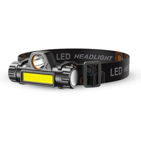 Toby’s BV-11 Rechargeable LED Headlamp – Dual Light Modes
