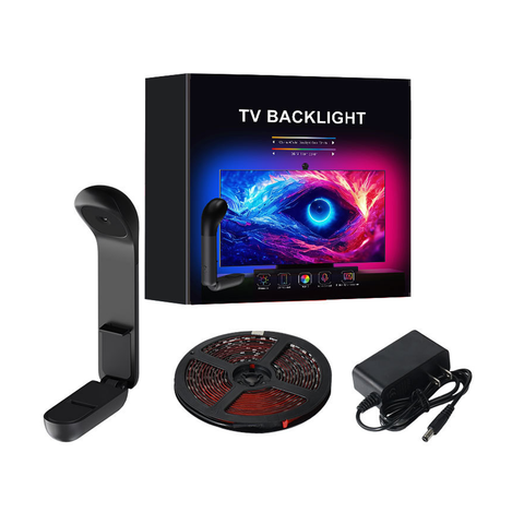 Premium TV Backlight with Camera Sync Smart LED Strip Lights for 32-50 Inch 55-65 Inch TVs