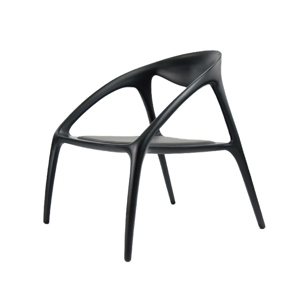 Olmecs Furniture Solid Ash Wood Armchair