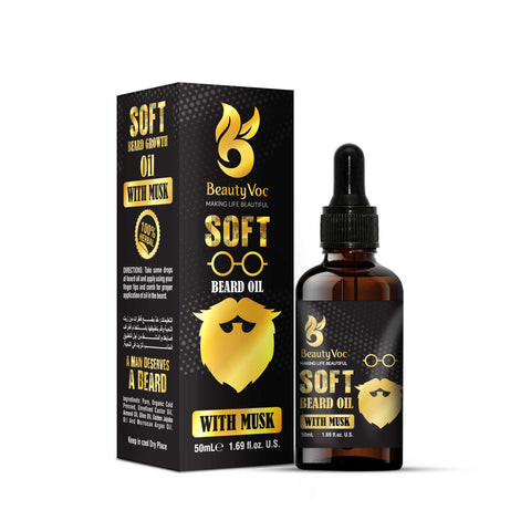 Beard Oil with Musk - Beauty Voc