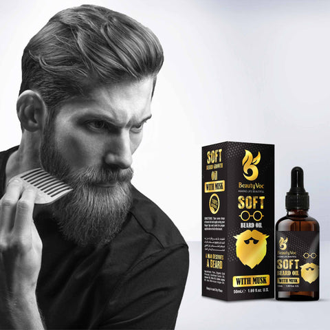 Beard Oil with Musk - Beauty Voc