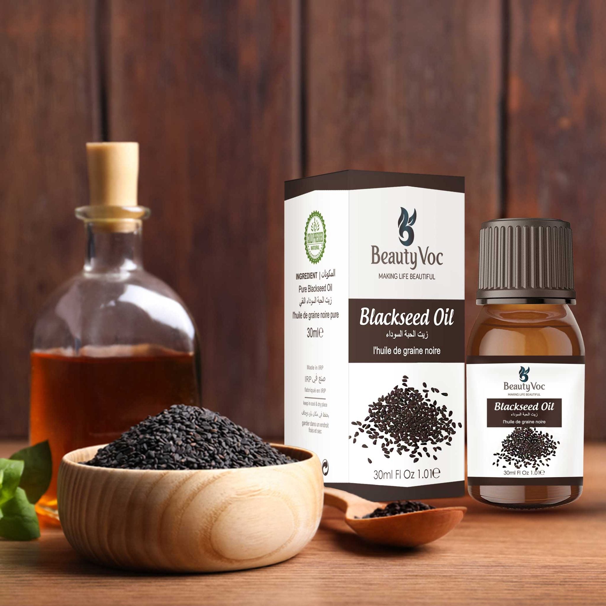 Beauty Voc’s premium Black Seed Oil