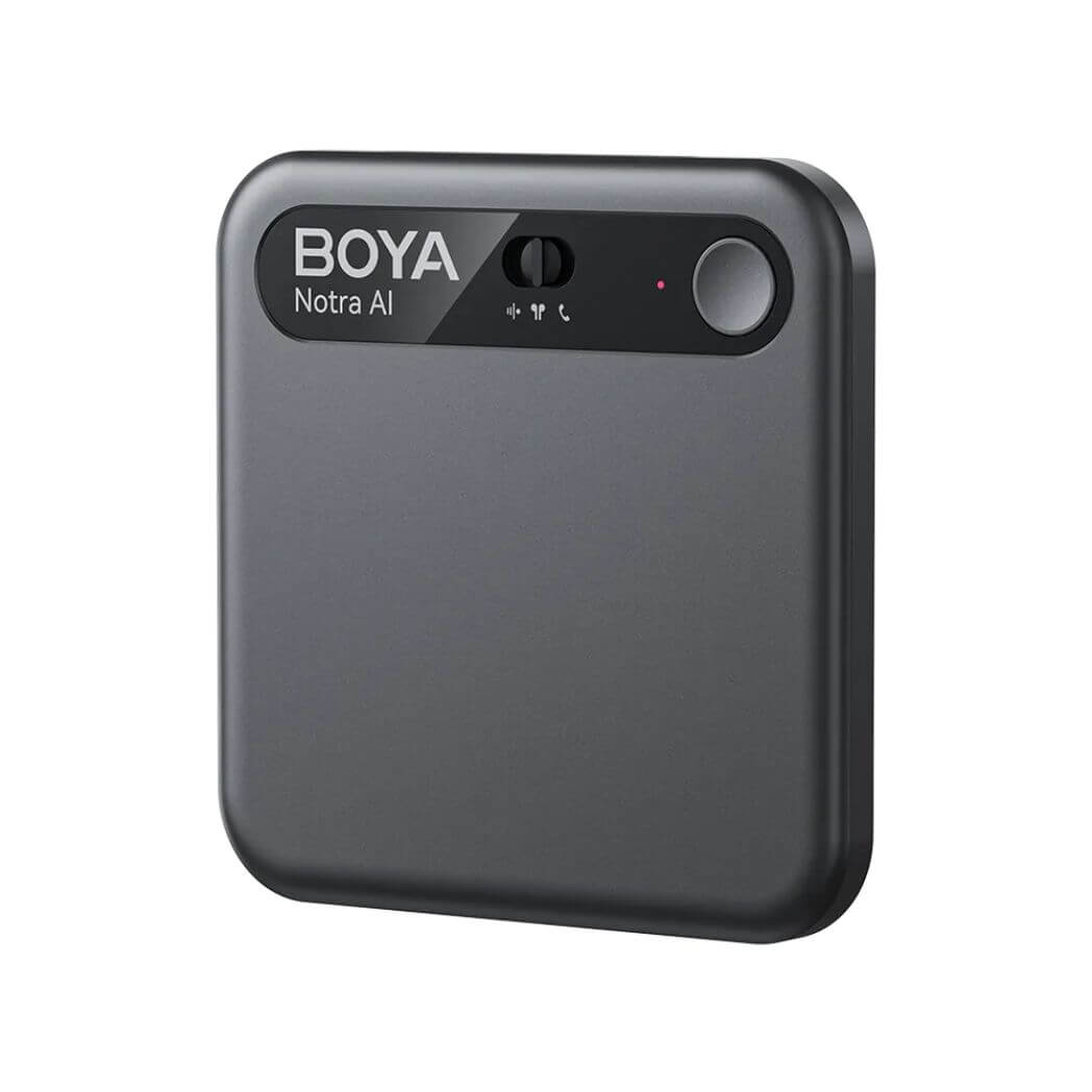 Boya Notra AI Note Taker – Smart Recording & Transcription Device (64GB)
