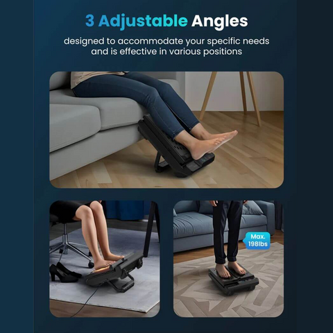 COMFIER Foot Massager | CF-5324 High-Frequency Vibration with Remote Control