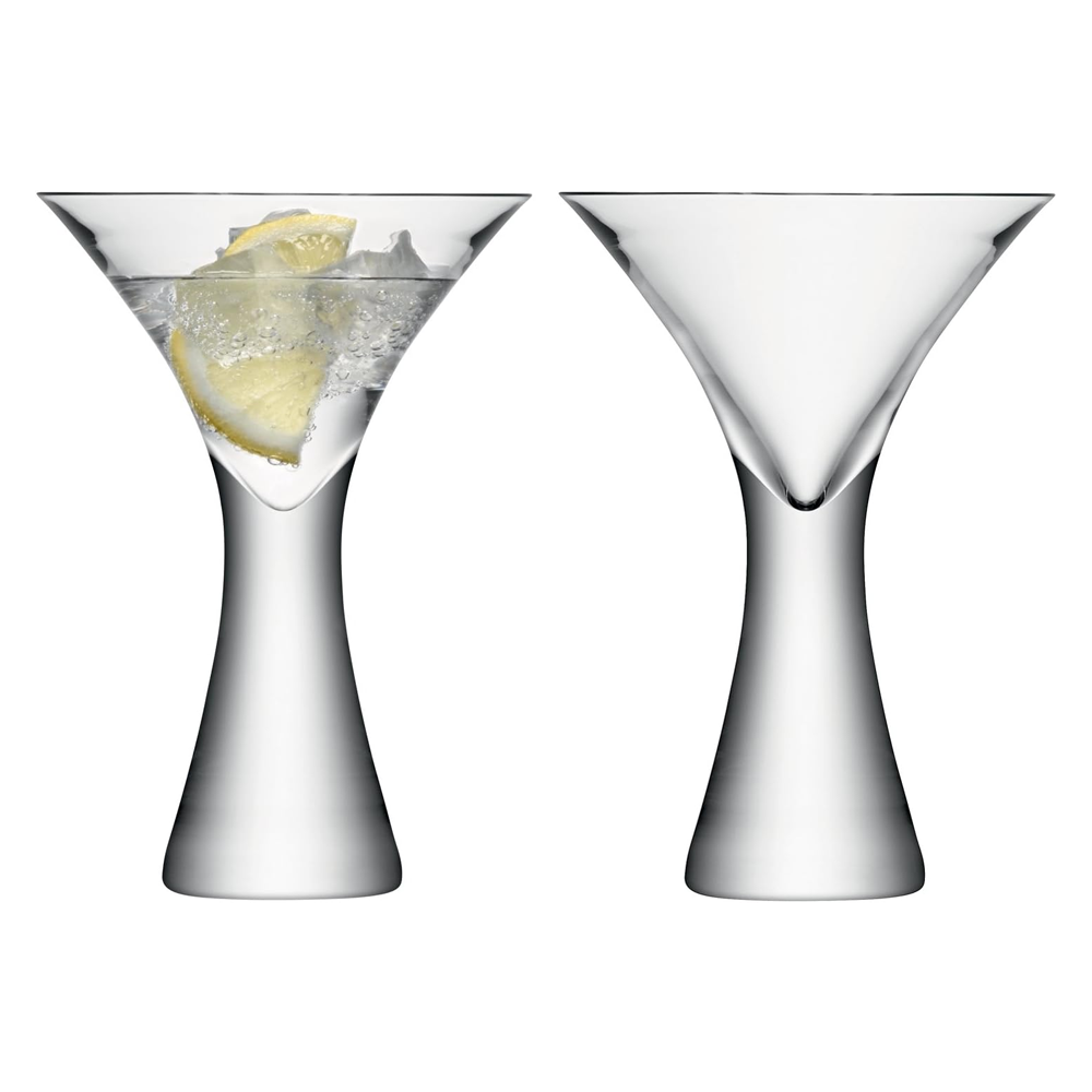 LSA Moya Cocktail Glass 360ml Clear x 2