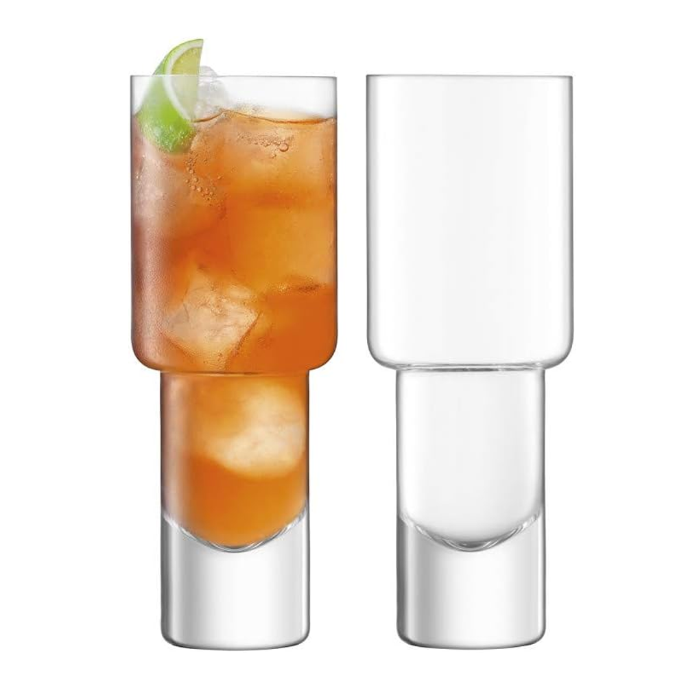 LSA Vodka Mixer Glass 240ml Clear x 2