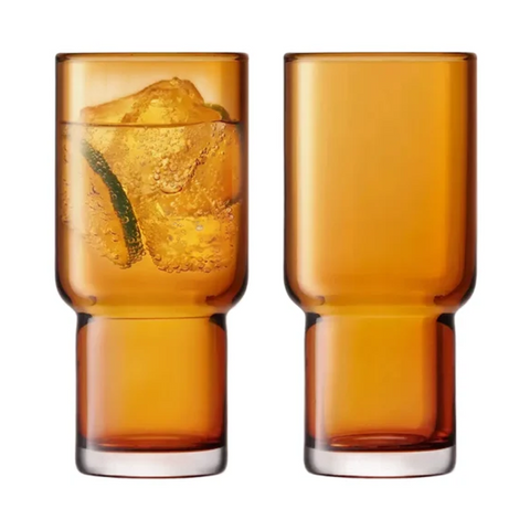 LSA Utility Highball 390ml Sapphire x 2Pcs