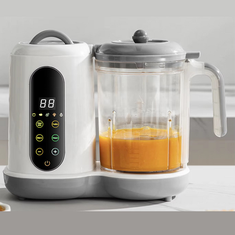Automatic Cooking, Self-Cleaning | Food Robot for Baby, Automatic Kitchen and Chop, Automatic Cleaning, Sterilized, Reheat, Defrost, Mixing