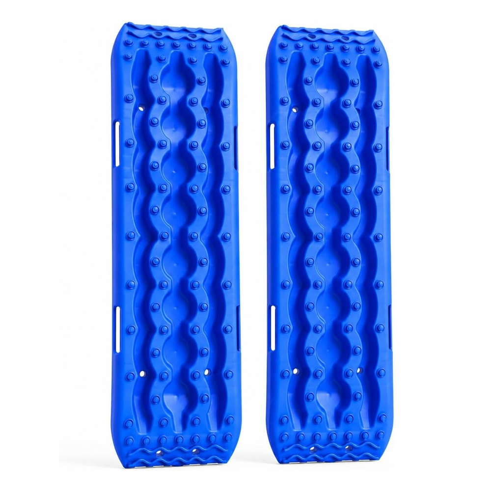 Recovery Traction Boards 2 Pack for 4x4 SUV Truck & Off-Road Vehicles – Heavy Duty Tire Traction Mats