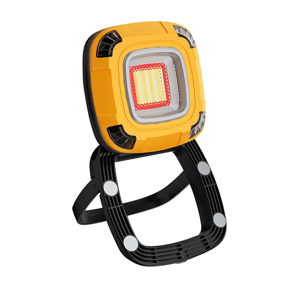 Ultra-Bright Rechargeable (Square Big) Waterproof & USB Powered Torch with Hook for Camping (Copy)