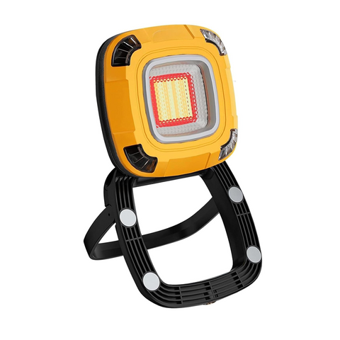 Ultra-Bright Rechargeable (Square Big) Waterproof & USB Powered Torch with Hook for Camping (Copy)