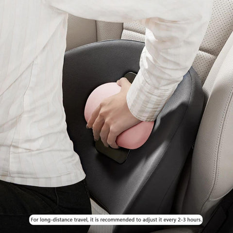 CICIDO+ Car Seat Back Support Memory Lumbar Cushion