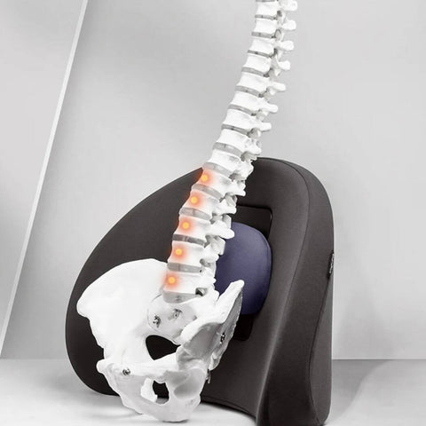 CICIDO+ Car Seat Back Support Memory Lumbar Cushion