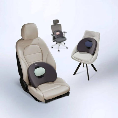 CICIDO+ Car Seat Back Support Memory Lumbar Cushion