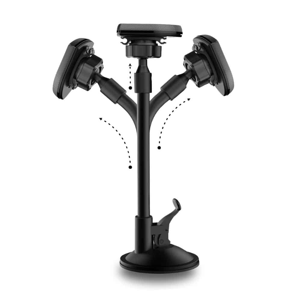 Magnetic Car Mobile Holder | Winsshiled Flex Universal | Budi CM522B
