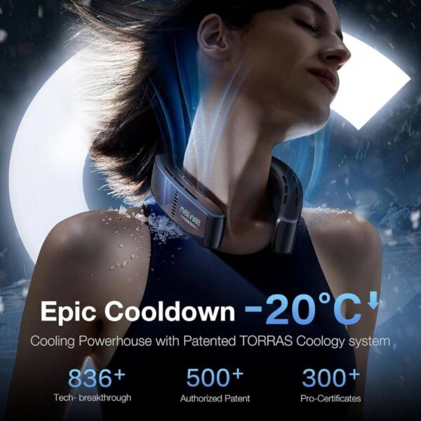 TORRAS COOLiFY Cyber Neck Air Conditioner Fan 6000mAh