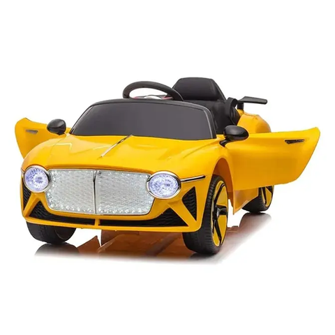 Kids Remote Control Ride-On Car - Yellow