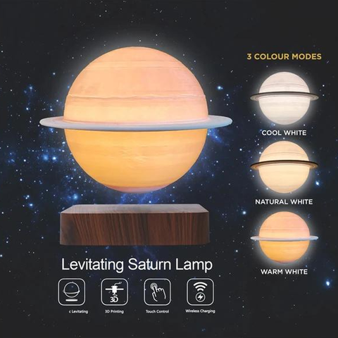 Magnetic Levitation Saturn Lamp Night Light