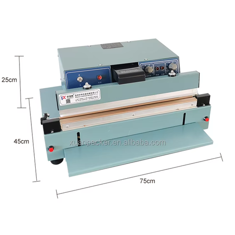 Table Top Semi Automatic Industrial Heat Impulse Plastic Bag Foot Sealer Pedal Sealing Machine