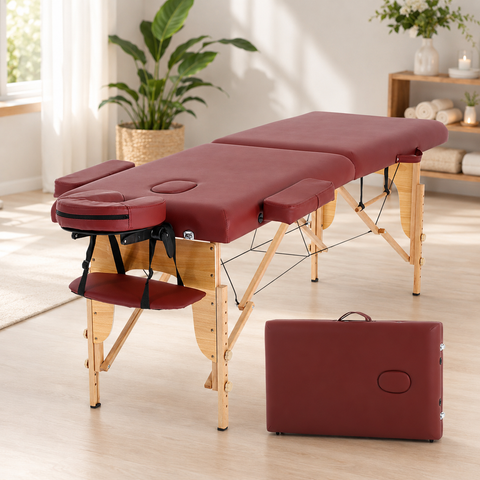 Portable Fitness Massage Table - Professional Adjustable Folding Bed for Ultimate Relaxation