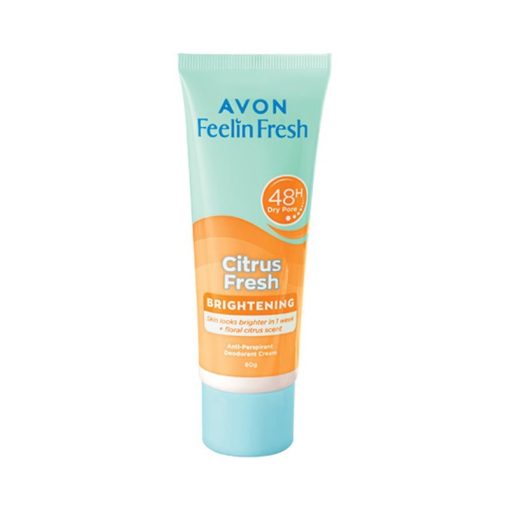 Avon Feelin Fresh Quelch Citrus Fresh Anti-Perspirant Deodorant Cream 55g