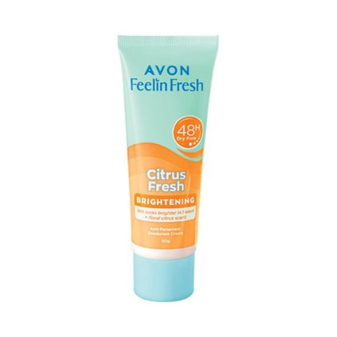 Avon Feelin Fresh Quelch Citrus Fresh Anti-Perspirant Deodorant Cream 55g