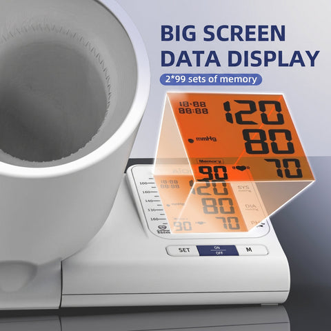 D01 Automatic Arm Cylinder Blood Pressure Monitor with Voice Broadcast