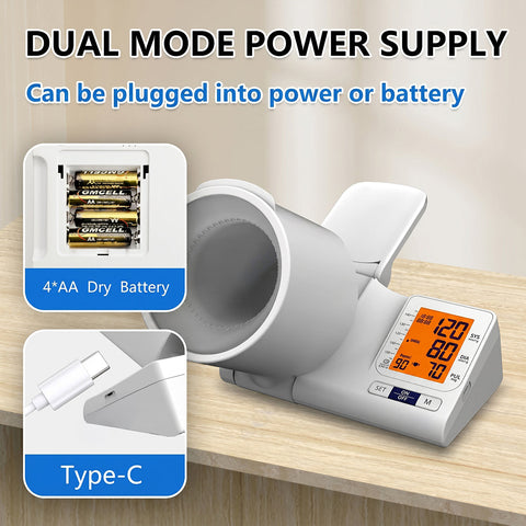 D01 Automatic Arm Cylinder Blood Pressure Monitor with Voice Broadcast