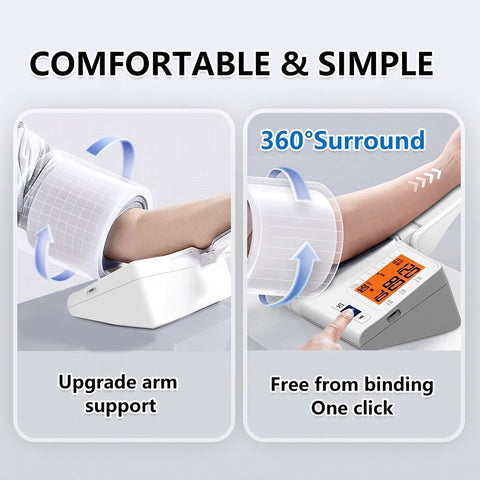 D01 Automatic Arm Cylinder Blood Pressure Monitor with Voice Broadcast