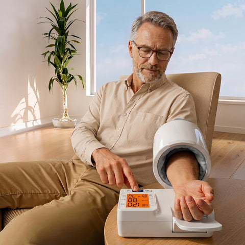 D01 Automatic Arm Cylinder Blood Pressure Monitor with Voice Broadcast