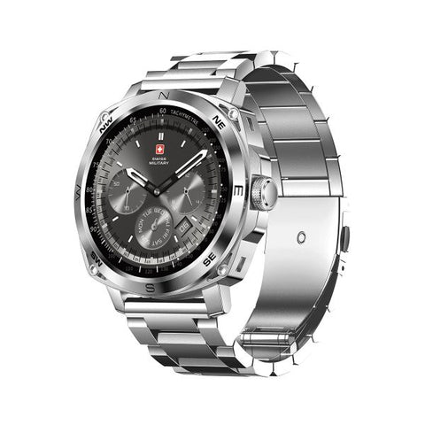 Swiss Military Dom 4 Smartwatch Silver