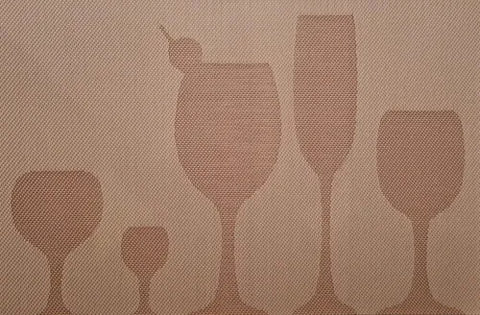 PVC Non-Slip Heat Resistant, Table Set for Kitchen, Dining Table, Hotel (10Pc Set)