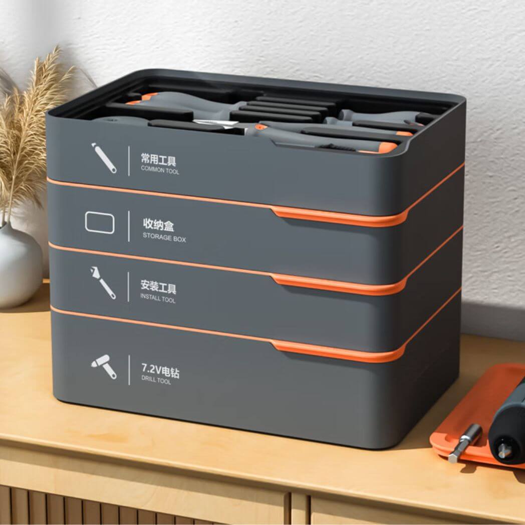 Layered Tool Box Deli Box Home Layered Toolbox Set – Emaratshop