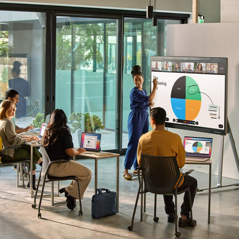 Cisco Webex Board Pro 75 (CS-BRD75P-K9 ) A fully self-contained system on a high-resolution 4K LED screen