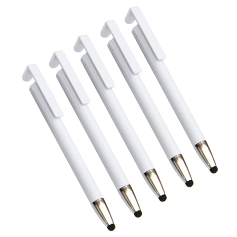 Olmecs Promotional Plastic Pen with Mobile Holder & Stylus (100Pc Pack)