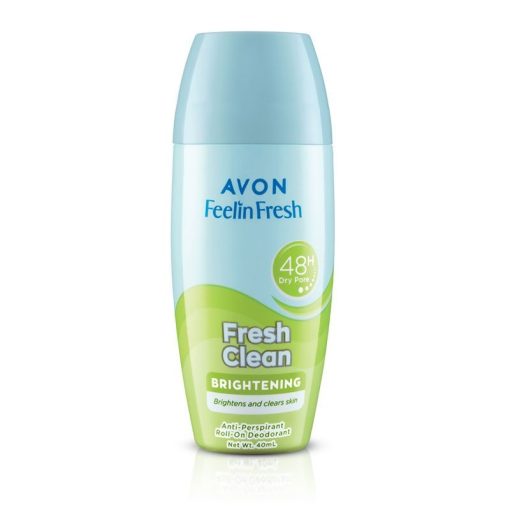 Avon Feelin Fresh Brightening Fresh Clean Anti-Perspirant Roll-On 40ml