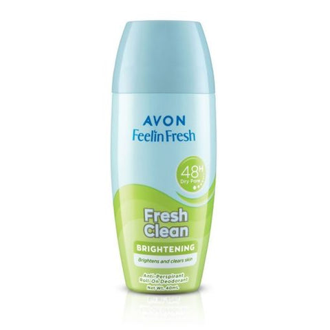 Avon Feelin Fresh Brightening Fresh Clean Anti-Perspirant Roll-On 40ml