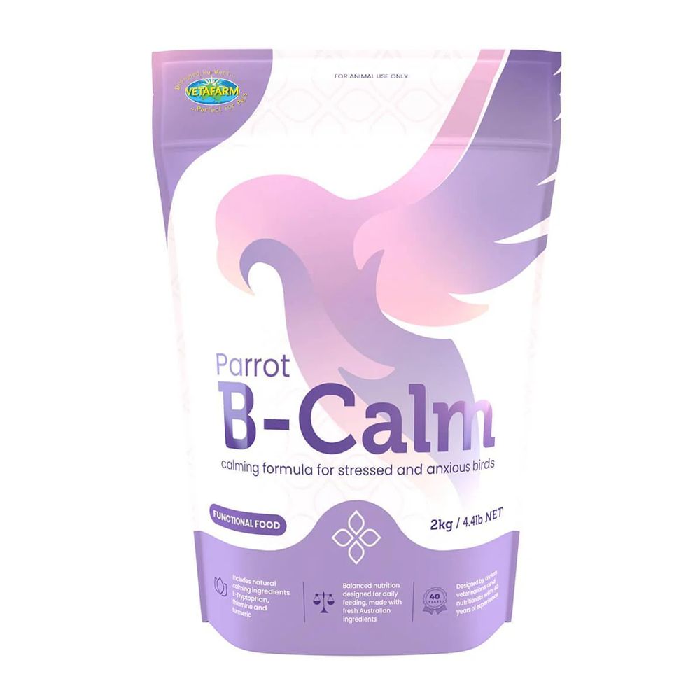 Vetafarm Parrot B-Calm Bird Pellets