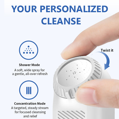 Mini Foldable Handheld ABS Electric Bidet Sprayer for Travel