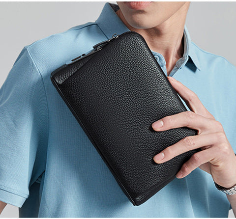 Luxury Fashion Purse Hot Selling Fingerprint Lock  Business Mobile Phone Handbags