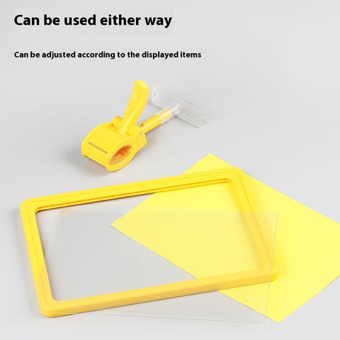 Willow A5 Label Frame for Display in Supermarkets (10Pc Pack)