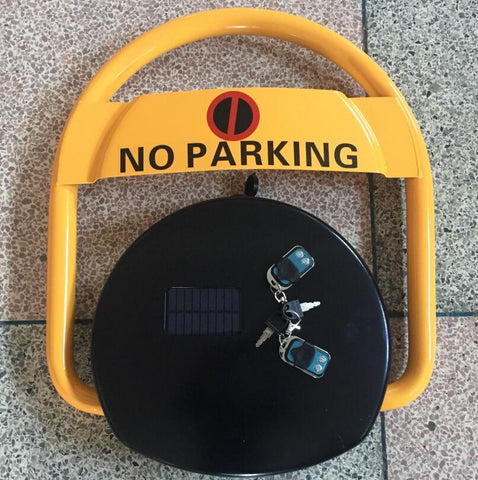 Olmecs Solar Powered Durable Automatic Parking Space Protector Parking Barrier Car Park Lock